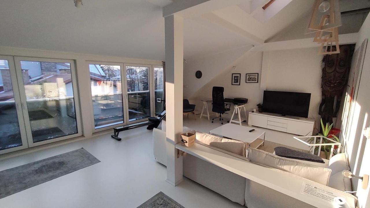 Loft 85 M2 Wilanow Krolewski Self Checkin Warszawa Eksteriør billede